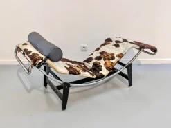 Discount Pamono LC4 Chaise Longue by Le Corbusier and Charlotte Perriand for Wohnbedarf edition, 1952