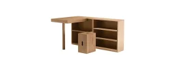 Online Pamono LC16 Writing Desk and Shelf in Wood by Le Corbusier for Cassina