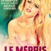 Outlet Pamono Le Mepris Original Vintage Movie Poster by Georges Allard, French, 1963