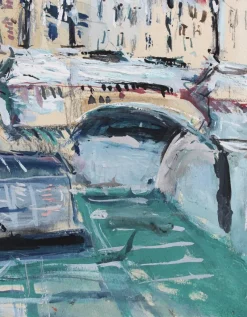 Pamono Le Pont Neuf Paris by Lucien Genin, 1930s><noscript><img width=