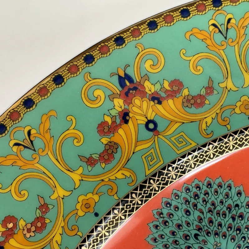 Hot Pamono Le Voyage De Marco Polo Wall Charger Plate by Versace for Rosenthal, 1994