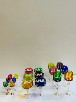 Best Pamono Lead Crystal Glasses from Nachtmann, 1960s, Set of 16