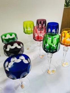 Best Pamono Lead Crystal Glasses from Nachtmann, 1960s, Set of 16