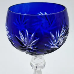 Discount Pamono Lead Crystal Wine Glasses from Annahütte, 1950s, Set of 2