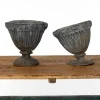 Hot Pamono Lead Garden Urns, 1920s, Set of 2