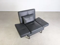 Sale Pamono Leather Amber Chair by Amberg for Brühl