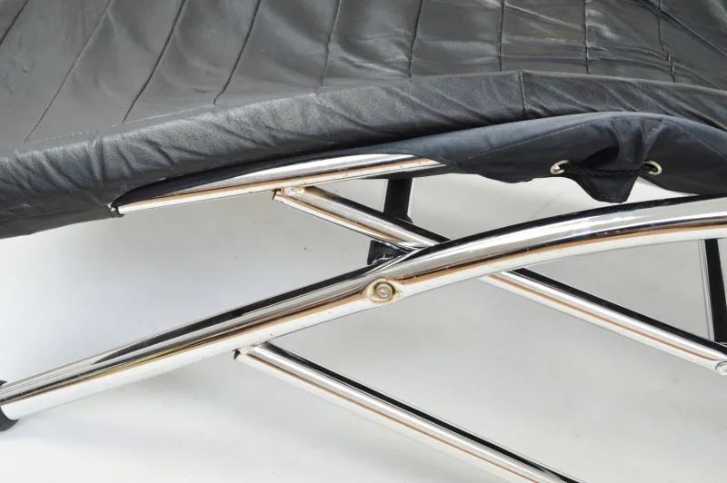 Discount Pamono Leather Chaise Lounge, 1980s