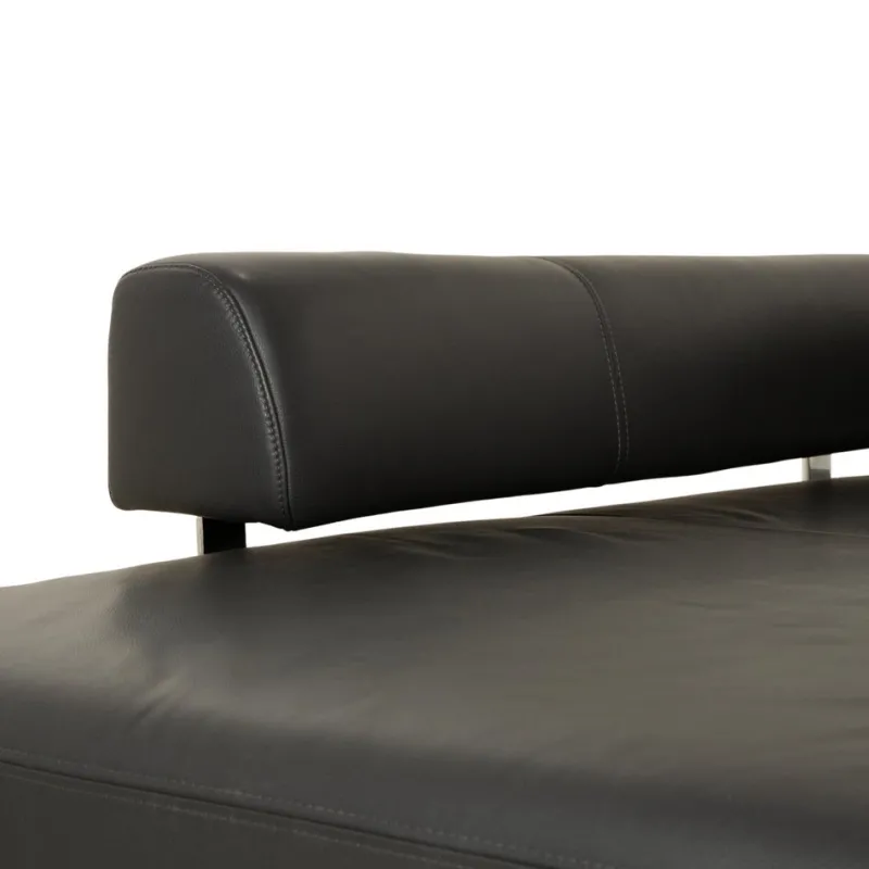 Clearance Pamono Leather Corner Sofa by Ewald Schillig