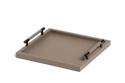 Pamono Leather Dedale Tray> Decorative Objects
