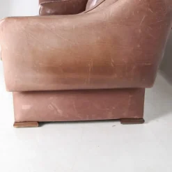 Pamono Leather Knole Sofa, 1970s