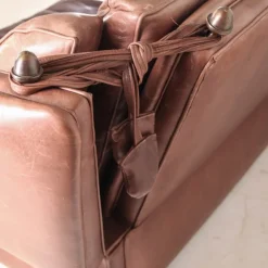 Pamono Leather Knole Sofa, 1970s