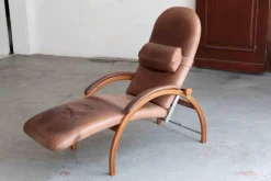 Pamono Leather Optima Lounge Chair> Lounge Chairs & Armchairs
