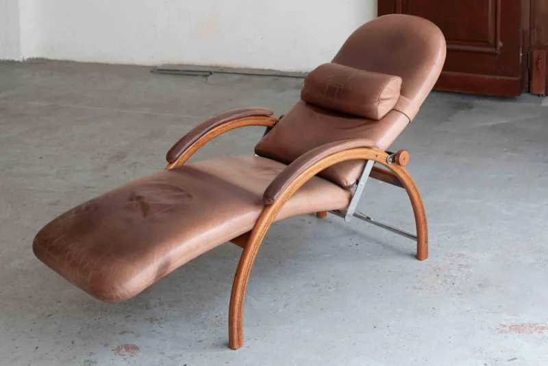 Pamono Leather Optima Lounge Chair> Lounge Chairs & Armchairs
