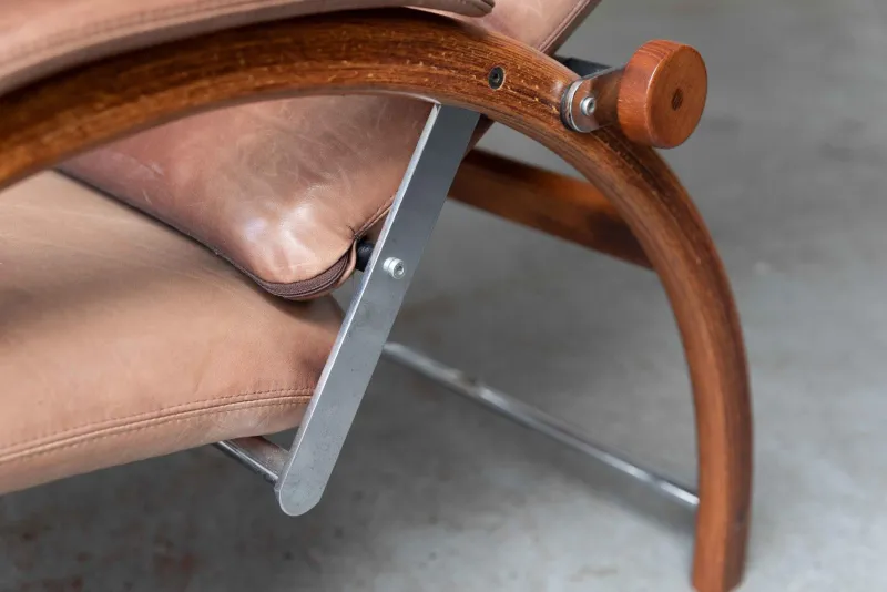 Pamono Leather Optima Lounge Chair> Lounge Chairs & Armchairs