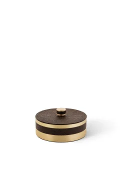 Outlet Pamono Leather Saturno Box from Pinetti