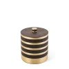 Pamono Leather Saturno Box from Pinetti> Trunks, Crates & Baskets