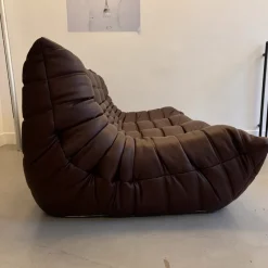 Clearance Pamono Leather Togo Set by Michel Ducaroy for Ligne Roset, 1973, Set of 3
