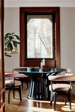 Pamono Lebeau Table in Wood and Marble by Patrick Jouin for Cassina><noscript><img width=