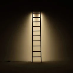 Outlet Pamono LED Line Light Ladder in Cherry by Noah Spencer