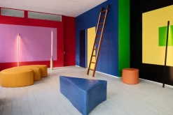 Outlet Pamono LED Line Light Ladder in Cherry by Noah Spencer