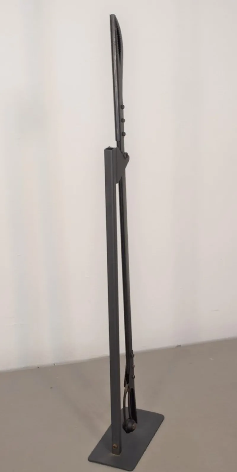 Pamono Leina Fireplace Pliers by Pep Bonet for Officina Alessi, Italy, 1980s, Set of 2> Fireplaces And Mantels
