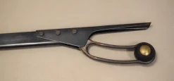 Pamono Leina Fireplace Pliers by Pep Bonet for Officina Alessi, Italy, 1980s, Set of 2><noscript><img width=