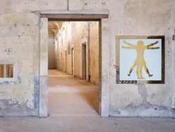 Sale Pamono Leonardo Da Vinci, the Vitruvian Man, Icon Wall Decoration by Davide Medri