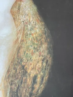 Pamono Leonor Fini, Nude Woman with Peacock Feathers, 1970, Lithograph><noscript><img width=