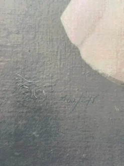 Pamono Leonor Fini, Two Princesses and a Bird, 1970s, Lithograph