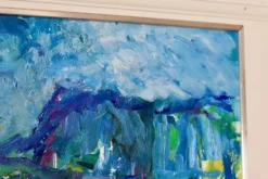 Pamono Leopold Fare, Abstract Composition, 1950s, Oil on Canvas, Framed> Mid-Century