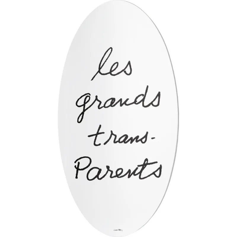 New Pamono Les Grands Trans-Parents Mirror by Man Ray for Cassina