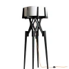 Outlet Pamono Lese Floor Lamp in Charcoal Black by Konstantin Achkov for Lock