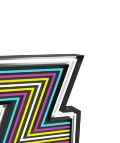 Pamono Letter Z Graphics Lamp by Circu> Wall Decor