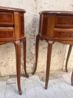 Hot Pamono Liberty Bedside Tables, 1890s, Set of 2