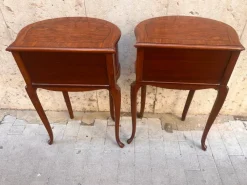 Hot Pamono Liberty Bedside Tables, 1890s, Set of 2
