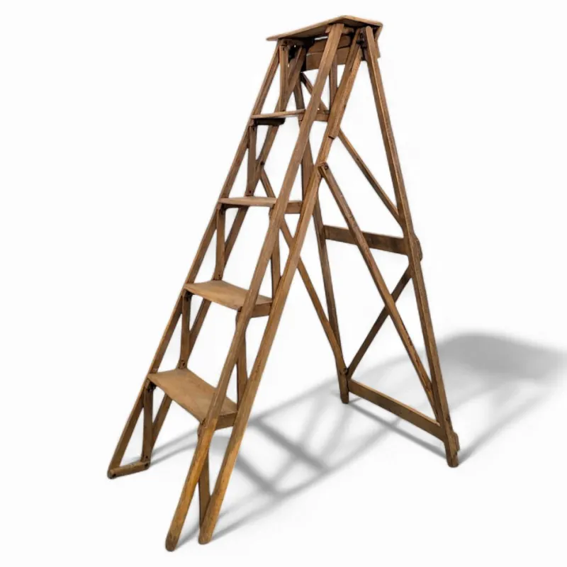 Outlet Pamono Library Stepladder in Wood