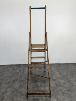 Pamono Library Stepladder in Wood><noscript><img width=