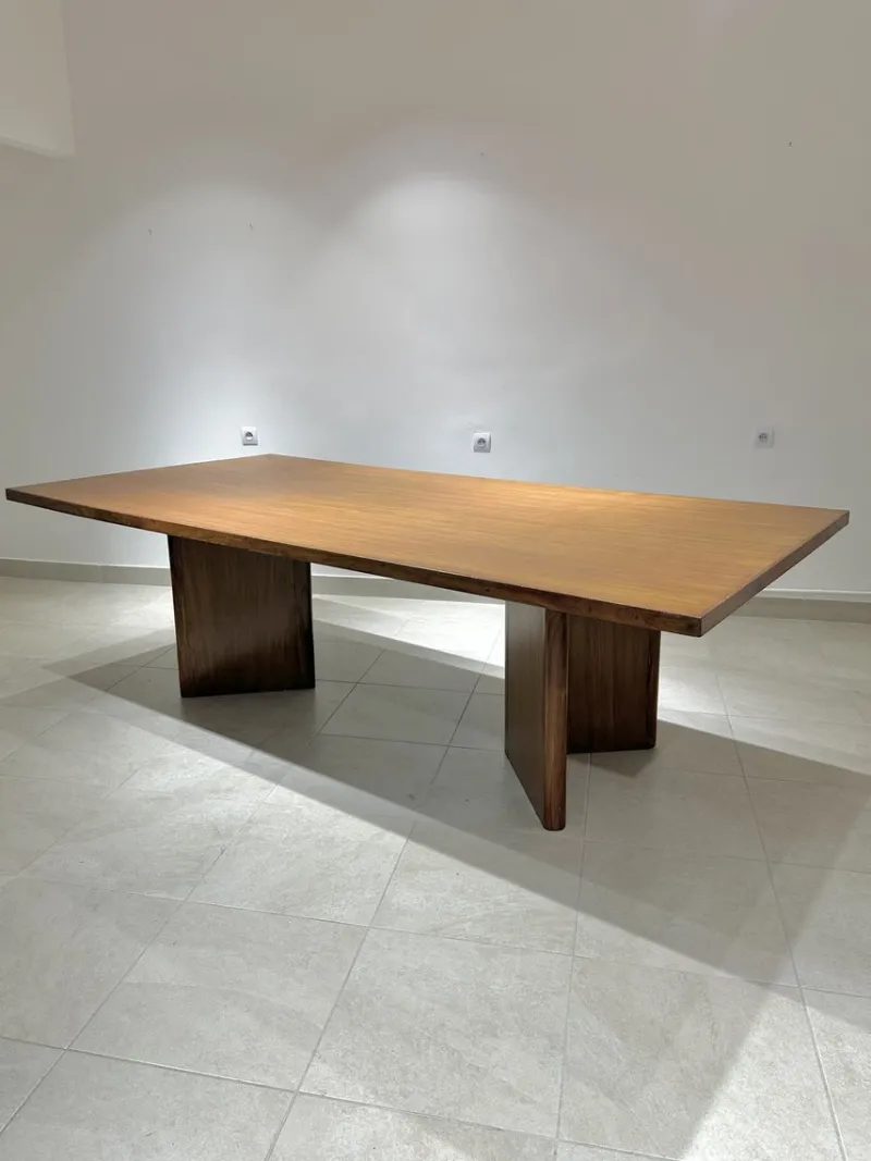 Pamono Library Table by Pierre Jeanneret, 1950s> Console Tables