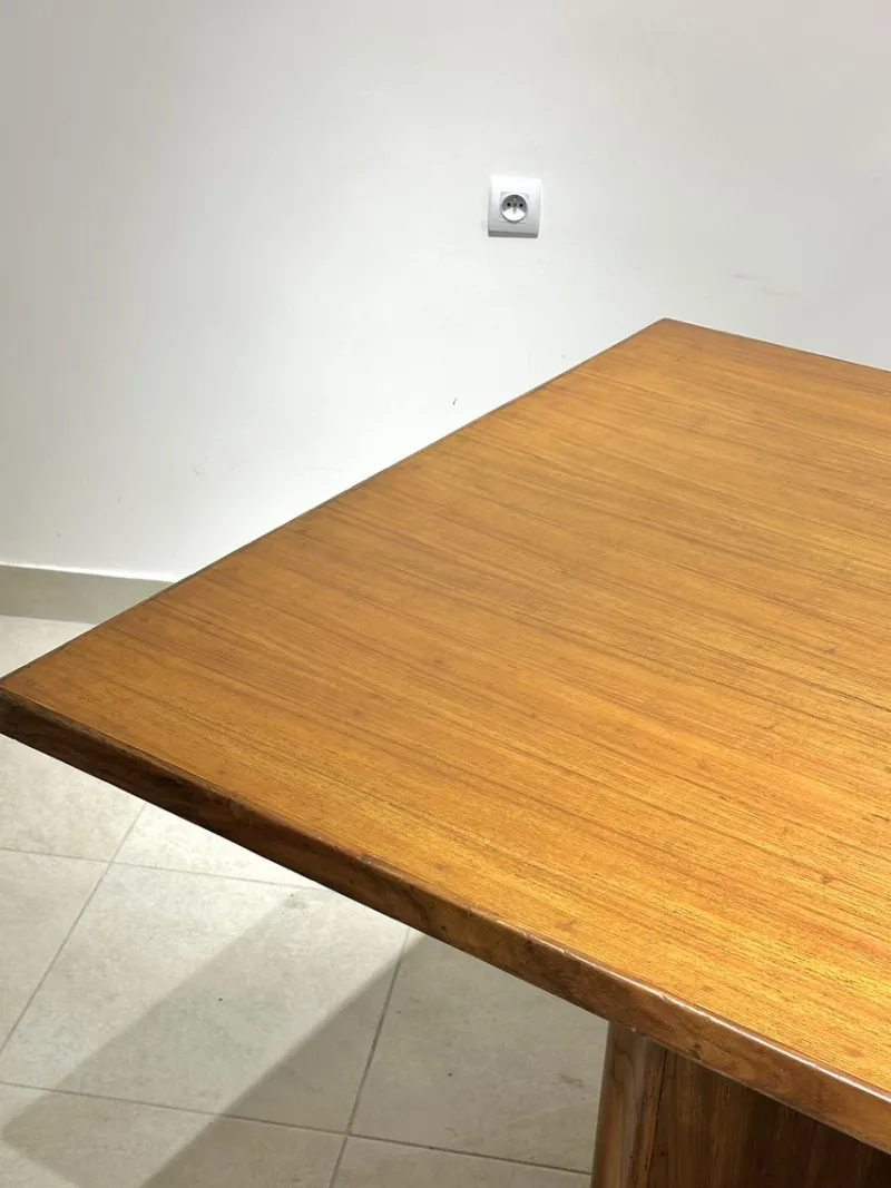 Pamono Library Table by Pierre Jeanneret, 1950s> Console Tables