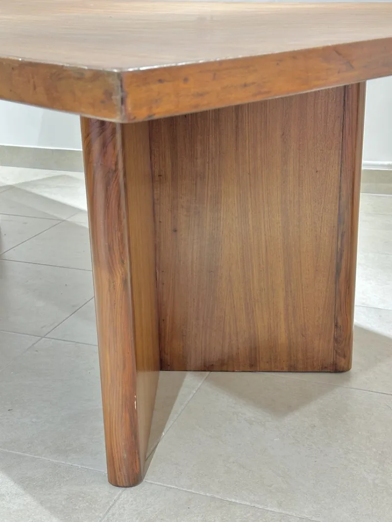 Pamono Library Table by Pierre Jeanneret, 1950s> Console Tables