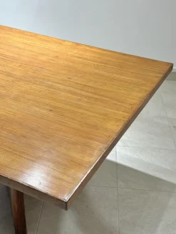 Pamono Library Table by Pierre Jeanneret, 1950s><noscript><img width=