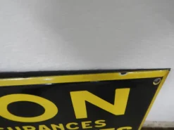Pamono License Plate Union Compagnie Assicurance France, 1930><noscript><img width=
