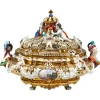Pamono Lidded Crown Tureen by Maria Josepha for Meissen Drüselkästchen, Austria> Serving Dishes