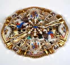 Pamono Lidded Crown Tureen by Maria Josepha for Meissen Drüselkästchen, Austria><noscript><img width=