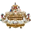 Pamono Lidded Crown Tureen Meissen by Maria Josepha for Meissen Drüselkästchen, Austria> Serving Dishes