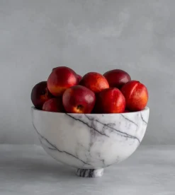 Pamono Lilac Marble Fruit Bowl from Kiwano Concept> Tabletop|Bowls
