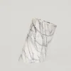 Pamono Lilac White Marble Angled Wine Cooler from Kiwano Concept> Tabletop|Ice Buckets & Wine Coolers