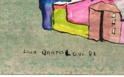 Pamono Lillo Bartoloni, Hot in Summer, Oil on Canvas, 1981