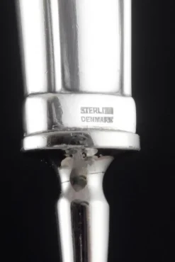 Hot Pamono Lily of the Valley Cheese Slicer in Sterling Silver from Georg Jensen, 1920s