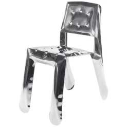 Pamono Limited Edition Chippensteel 1.0 Chair in Polished Stainless Steel by Zieta> Seating